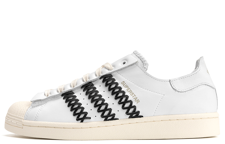 Buy FOOT INDUSTRY x adidas Originals Superstar 'Putih/Hitam Inti/Putih Pudar' HQ7011