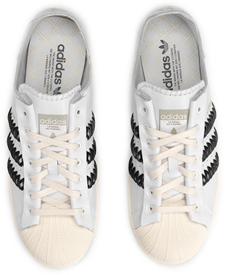 フットインダストリー×アディダス Superstar 白/黒/オフホワイト HQ7011 Shop フットインダストリー×アディダス Superstar 白/黒/オフホワイト HQ7011