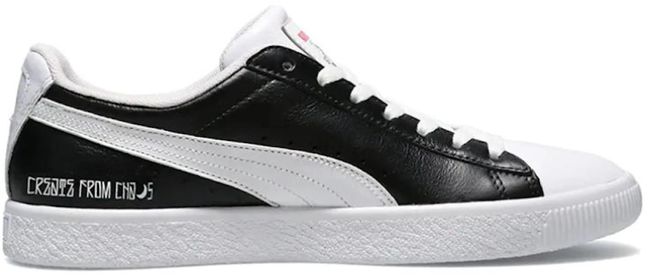 staple x PUMA Clyde Court Footlocker Create From Chaos 防滑耐磨 低筒 板鞋 男款 白黑 Order staple x PUMA Clyde Court Footlocker Create From Chaos 防滑耐磨 低筒 板鞋 男款 白黑