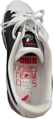 staple x PUMA Clyde Court Footlocker Create From Chaos 防滑耐磨 低筒 板鞋 男款 白黑 Shop staple x PUMA Clyde Court Footlocker Create From Chaos 防滑耐磨 低筒 板鞋 男款 白黑