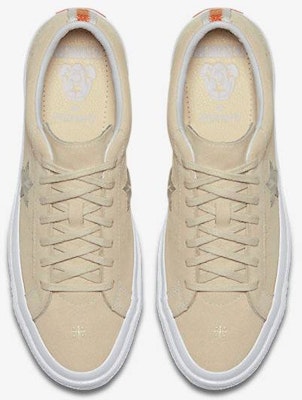 Footpatrol x Converse One Star Suede Low 'Vanilla' Kasut Rendah. 158895C-107 Order Footpatrol x Converse One Star Suede Low 'Vanilla' Kasut Rendah. 158895C-107