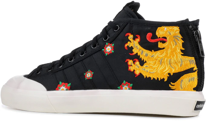 Adidas matchcourt mid footpatrol top x juice