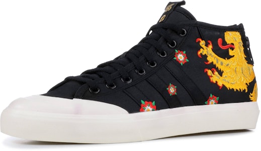 Footpatrol x JUICE x adidas Matchcourt Mid 'Dragon' Sepatu Naga CM7877 Details for Footpatrol x JUICE x adidas Matchcourt Mid 'Dragon' Sepatu Naga CM7877