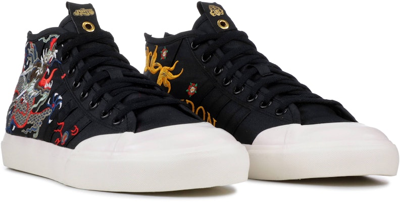 Footpatrol x JUICE x adidas Matchcourt Mid Dragon CM7877