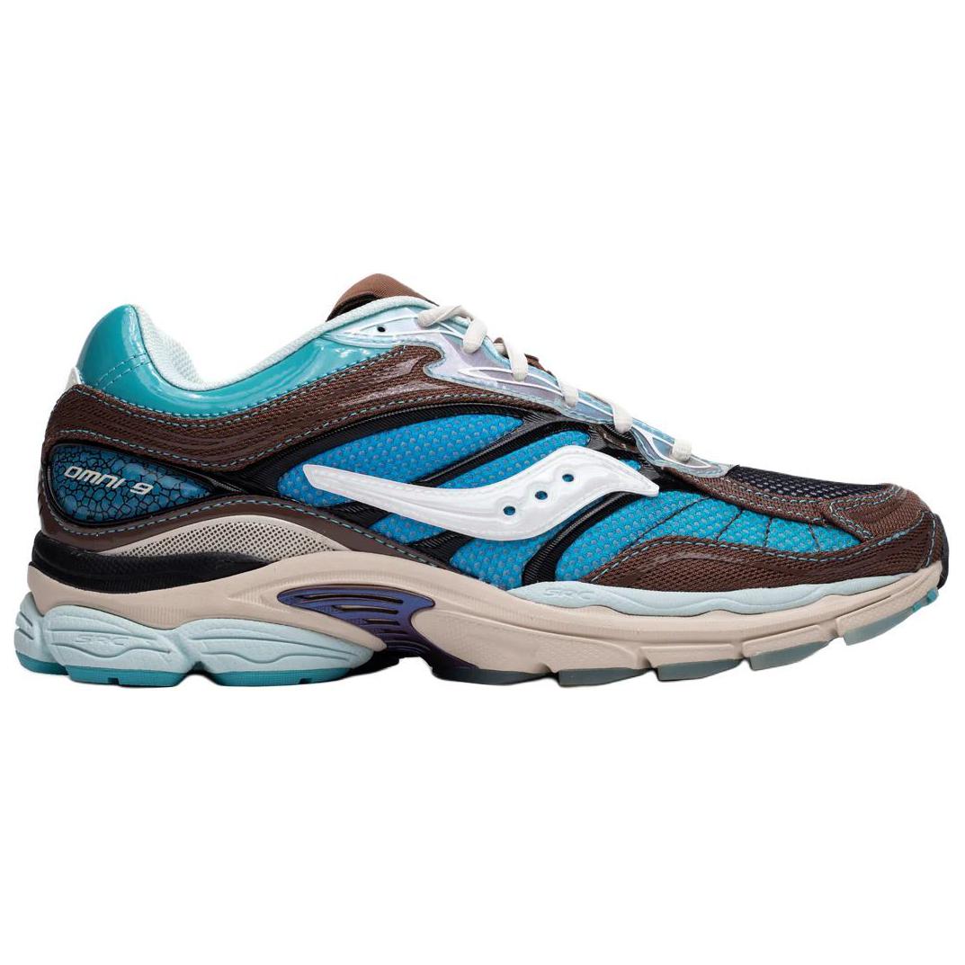 Lookbook Footpatrol x Saucony ProGrid Omni 9 '蓝棕色' S70923-1
