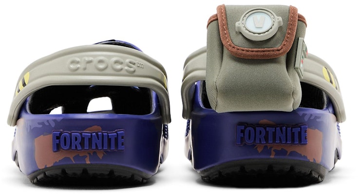 Fortnite x Crocs Classic Clog 'Battle Bus' Clog Pria Wanita 210495-4NY Details for Fortnite x Crocs Classic Clog 'Battle Bus' Clog Pria Wanita 210495-4NY