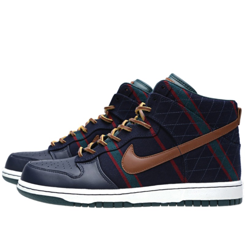 Order Fox Brothers x Nike Dunk High Premium SP 'Obsidian Pecan' - Kekwa Biru Pecan 598955-400