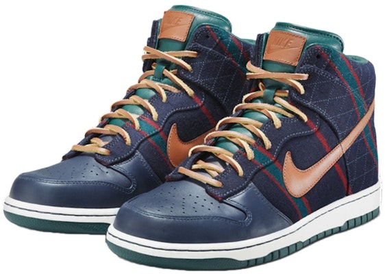 Fox Brothers x Nike Dunk High Premium SP 'Obsidian Pecan' 598955-400 Lookbook Fox Brothers x Nike Dunk High Premium SP 'Obsidian Pecan' 598955-400