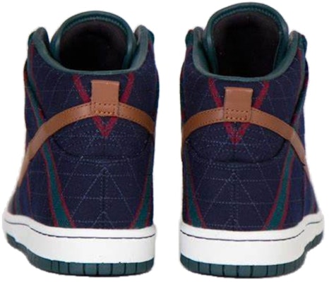 Fox Brothers x Nike Dunk High Premium SP 'Obsidian Pecan' 598955-400 Shop Fox Brothers x Nike Dunk High Premium SP 'Obsidian Pecan' 598955-400