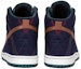 Shop Fox Brothers x Nike Dunk High Premium SP 'Obsidian Pecan' - Kekwa Biru Pecan 598955-400