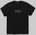 FR2 CAUTION Logo T-shirt Black