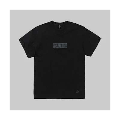 FR2 CAUTION Logo T-Shirt Black