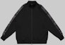 Shop FR2 Line Jersey CAUTION Logo Track Jacket Black