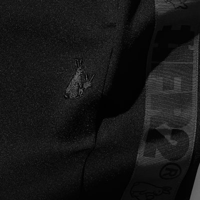 FR2 Line Jersey CAUTION Logo Track Pants Black Lookbook FR2 Line Jersey CAUTION Logo Track Pants Black