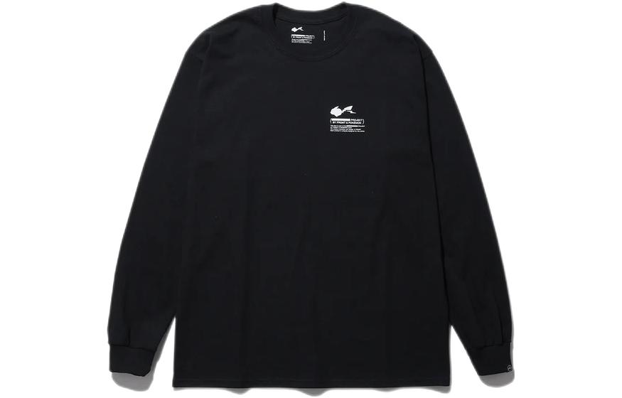 Fragment Design Casual Crewneck Pullover Long Sleeve Sweatshirt Black (Men) PCM30410-BLACK