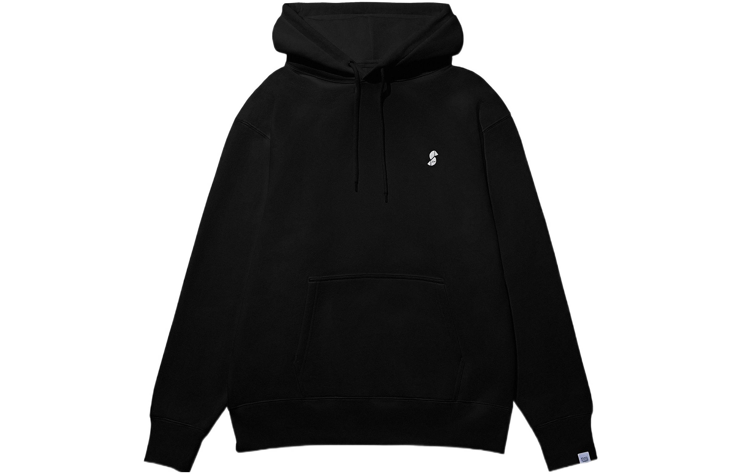 Fragment Design Peace Piece Hoodie Black - Japanese Streetwear by Hiroshi Fujiwara PPA22009-BLACK