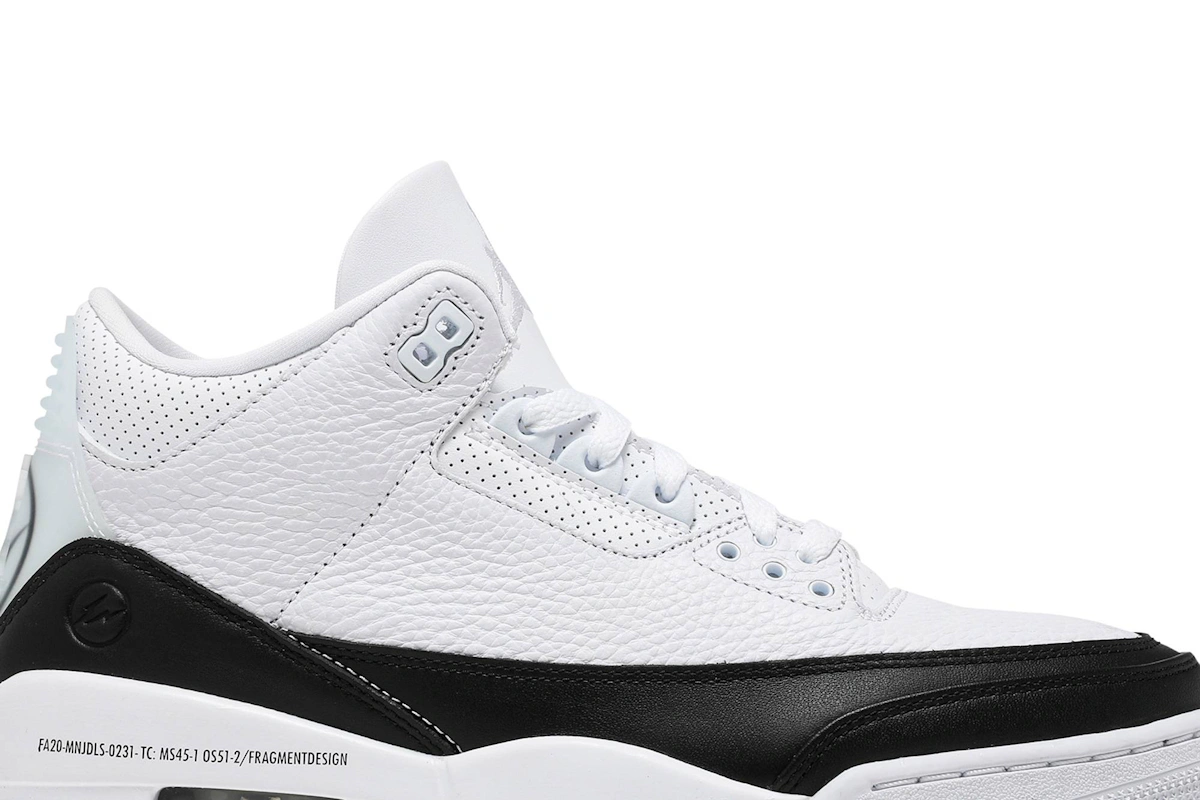Fragment Design x Air Jordan 3 Retro SP 'White'