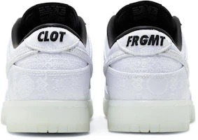 Sizing Fragment Design x CLOT x Nike Dunk Low '20th Anniversary' FN0315-110