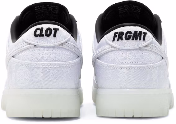 Fragment Design x CLOT x Nike Dunk Low '20th Anniversary' FN0315-110 Sizing Fragment Design x CLOT x Nike Dunk Low '20th Anniversary' FN0315-110
