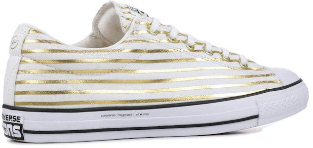 Fragment Design x Converse Chuck Taylor All Star 低帮 '金色条纹' 148371C Lookbook Fragment Design x Converse Chuck Taylor All Star 低帮 '金色条纹' 148371C