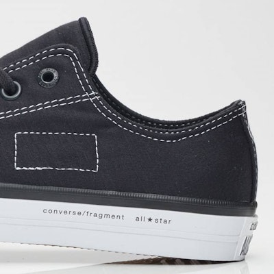 Fragment Design x Converse Chuck Taylor All Star SE Ox 'Hitam' 156731C Details for Fragment Design x Converse Chuck Taylor All Star SE Ox 'Hitam' 156731C