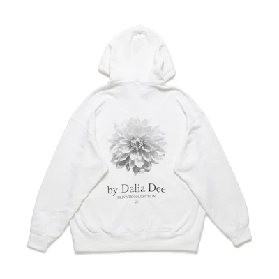Fragment Design Dalia Dee SS23 Floral Logo Print Hooded Jacket White Unisex GX-Q21-15JK-01-WT