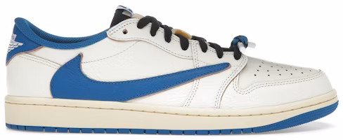 Fragment Design x Jordan x Travis Scott x Air Jordan Air 1 Retro Low OG SP 'Sail Military Blue' DM7866-104 Fragment Design x Jordan x Travis Scott x Air Jordan Air 1 Retro Low OG SP 'Sail Military Blue' DM7866-104