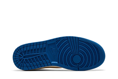 Fragment Design x Travis Scott x Air Jordan Air 1 Retro Low OG SP 'Sail Military Blue'