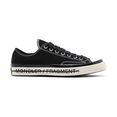 Fragment Design Moncler Converse Chuck 70 Low 'Black'