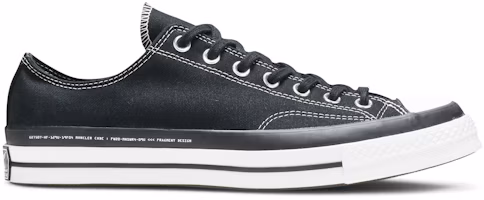 Fragment Design x Moncler x Converse Chuck 70 Low 'Black' 169069C Fragment Design x Moncler x Converse Chuck 70 Low 'Black' 169069C