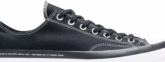 Fragment Design 聯名 Moncler x Converse Chuck 70 Low '黑色' 版 169069C Order Fragment Design 聯名 Moncler x Converse Chuck 70 Low '黑色' 版 169069C
