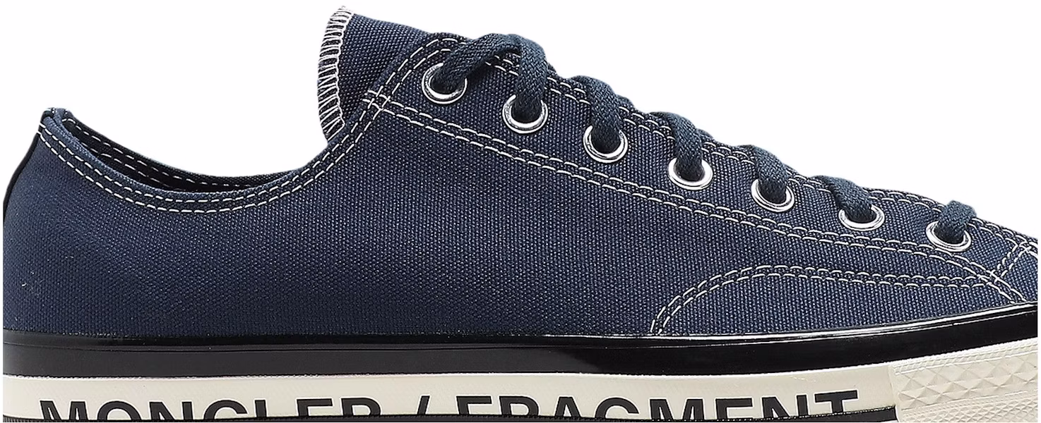 Fragment Design x Moncler x Converse Chuck 70 Low 'Biru Insignia' 172323C Lookbook Fragment Design x Moncler x Converse Chuck 70 Low 'Biru Insignia' 172323C