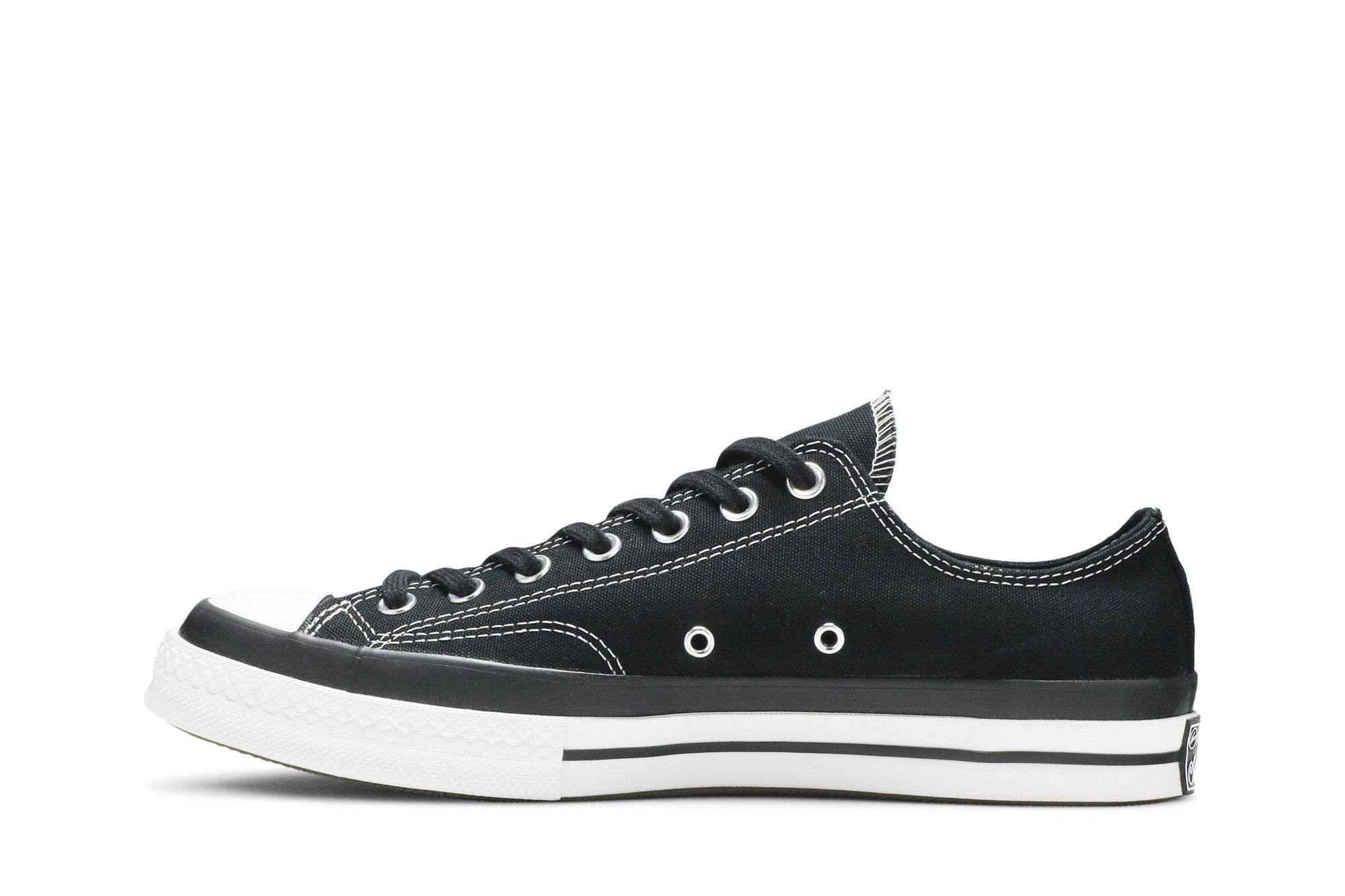 Shop Fragment Design x Moncler x Converse Chuck 70 Low 'Black' 169069C