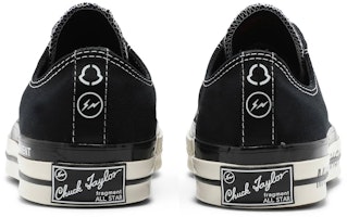 Fragment Design x Moncler x Converse Chuck 70 Low 'Hitam' 172320C Details for Fragment Design x Moncler x Converse Chuck 70 Low 'Hitam' 172320C