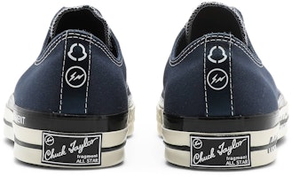 Fragment Design x Moncler x Converse Chuck 70 Low 'Biru Insignia' 172323C Details for Fragment Design x Moncler x Converse Chuck 70 Low 'Biru Insignia' 172323C