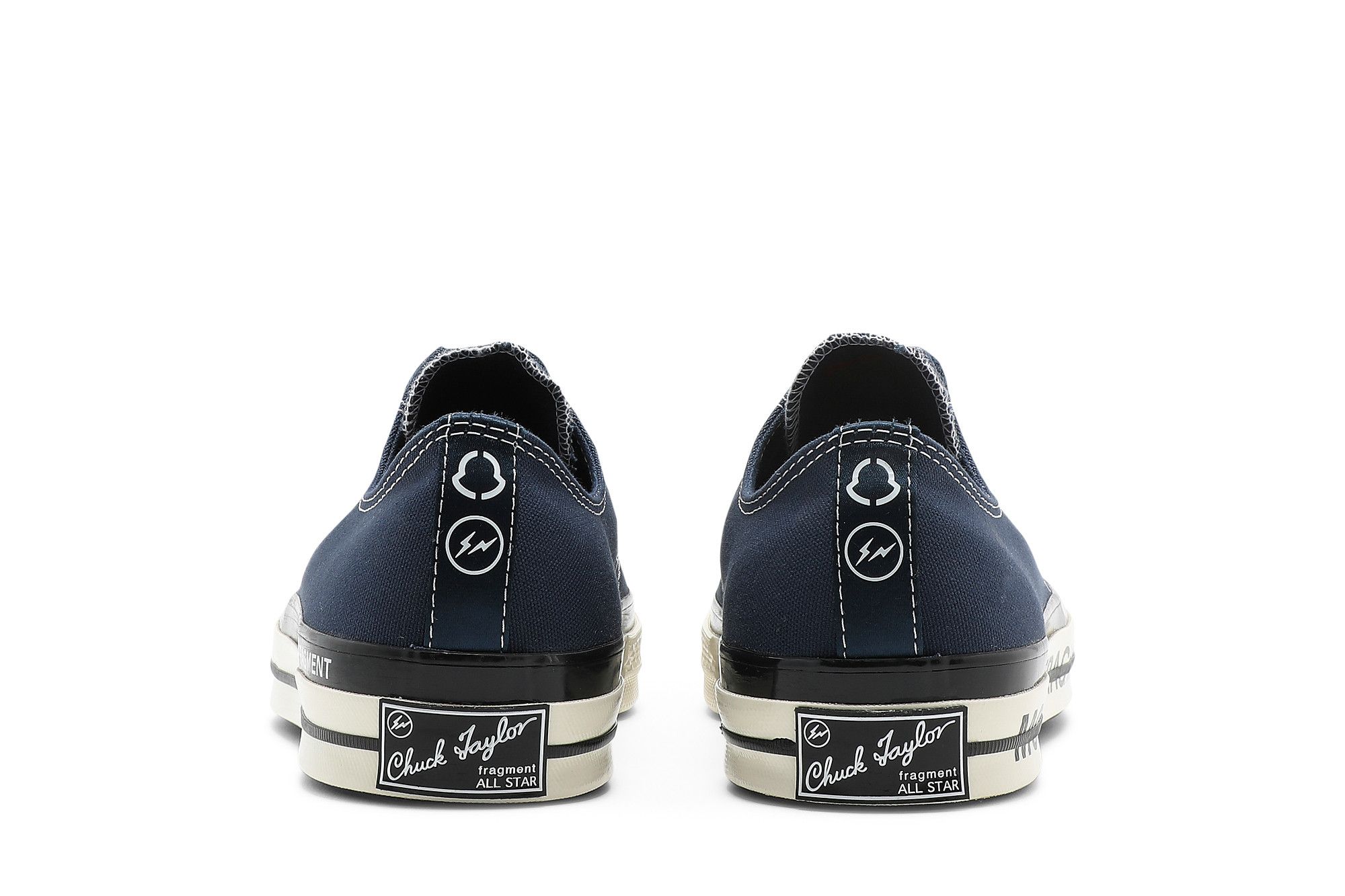 Sizing Fragment Design x Moncler x Converse Chuck 70 Low 'Biru Insignia' 172323C