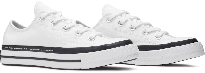 Fragment Design x Moncler x Converse Chuck 70 Low「白色款」 169070C Cheap Fragment Design x Moncler x Converse Chuck 70 Low「白色款」 169070C