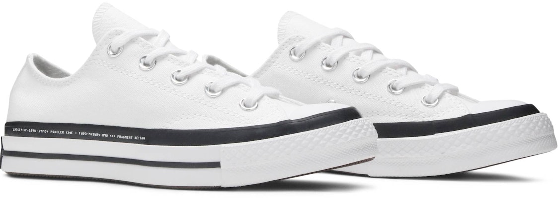 Fragment Design x Moncler x Converse Chuck 70 Low 'White' 169070C Cheap Fragment Design x Moncler x Converse Chuck 70 Low 'White' 169070C