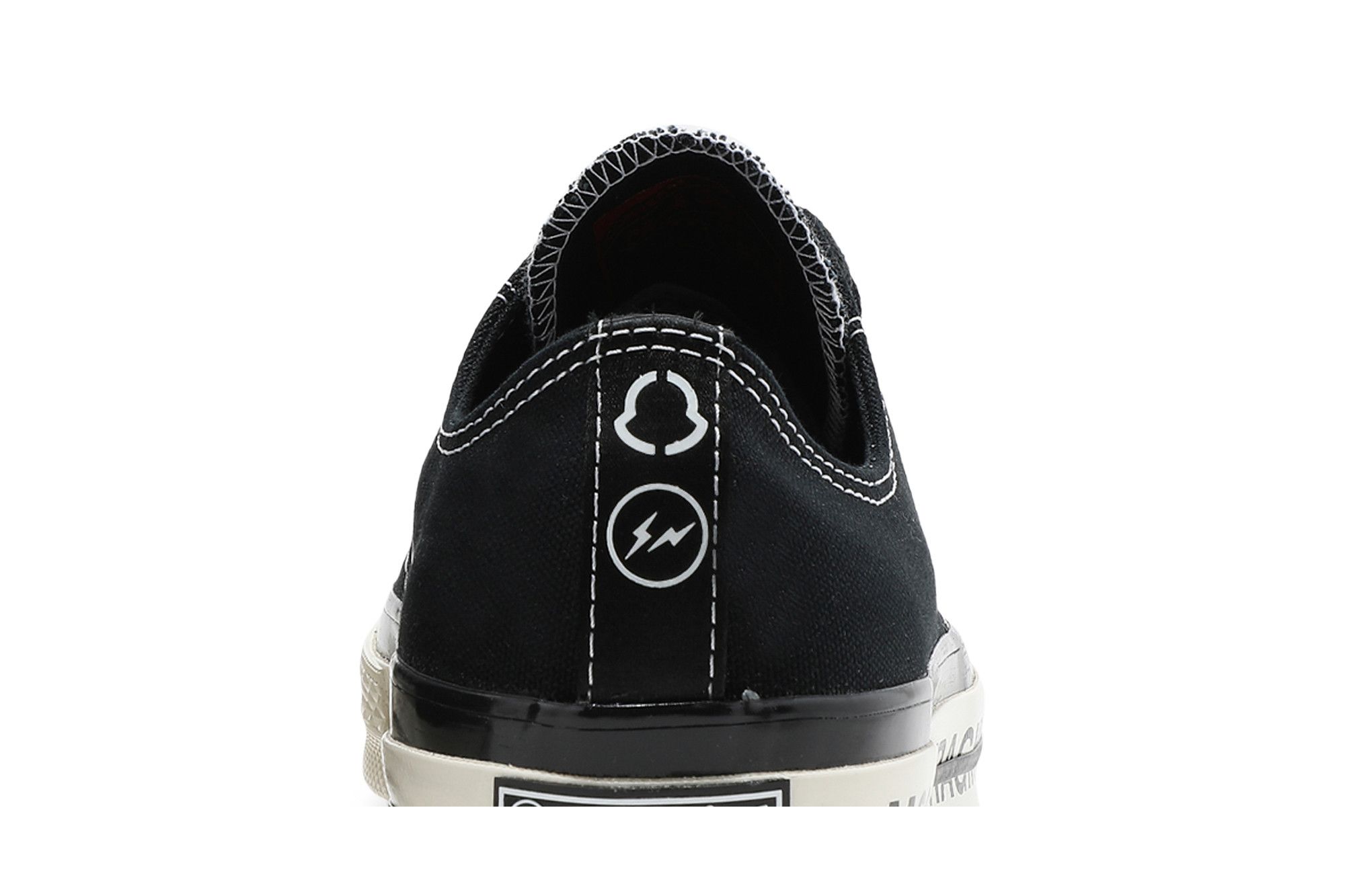 Cheap Fragment Design x Moncler x Converse Chuck 70 低帮 '黑色' 172320C