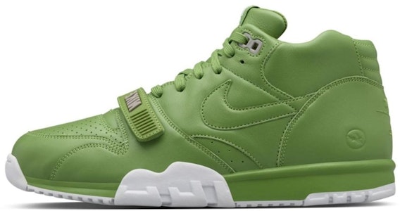 Fragment Design x Nike Air Trainer 1 Mid SP 'Chlorophyll' Sepatu Sneaker 806942-331 Buy Fragment Design x Nike Air Trainer 1 Mid SP 'Chlorophyll' Sepatu Sneaker 806942-331