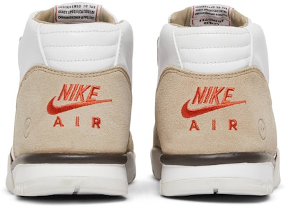 Fragment Design x Nike Air Trainer 1 Mid SP 'French Open' - Reka Bentuk Perancis 806942-282 Details for Fragment Design x Nike Air Trainer 1 Mid SP 'French Open' - Reka Bentuk Perancis 806942-282