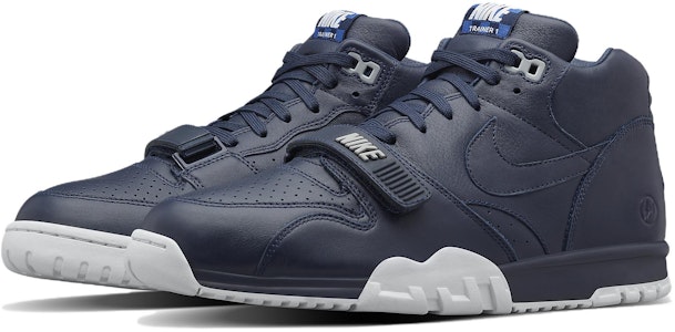 Fragment Design x Nike Air Trainer 1 Mid SP 'Obsidian' Sneaker 806942-441 Lookbook Fragment Design x Nike Air Trainer 1 Mid SP 'Obsidian' Sneaker 806942-441