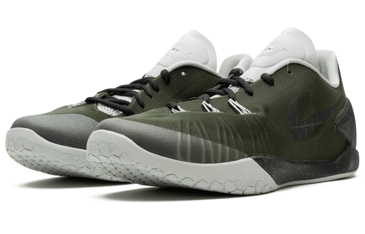 Lookbook Nike Hyperchase Fragment 綠色 軍綠 實戰籃球鞋