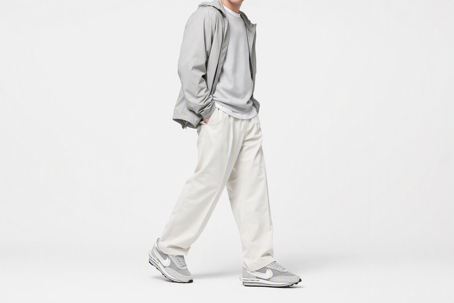 Order Fragment Design x sacai x Nike LDV Waffle 'Light Smoke Grey' DH2684-001