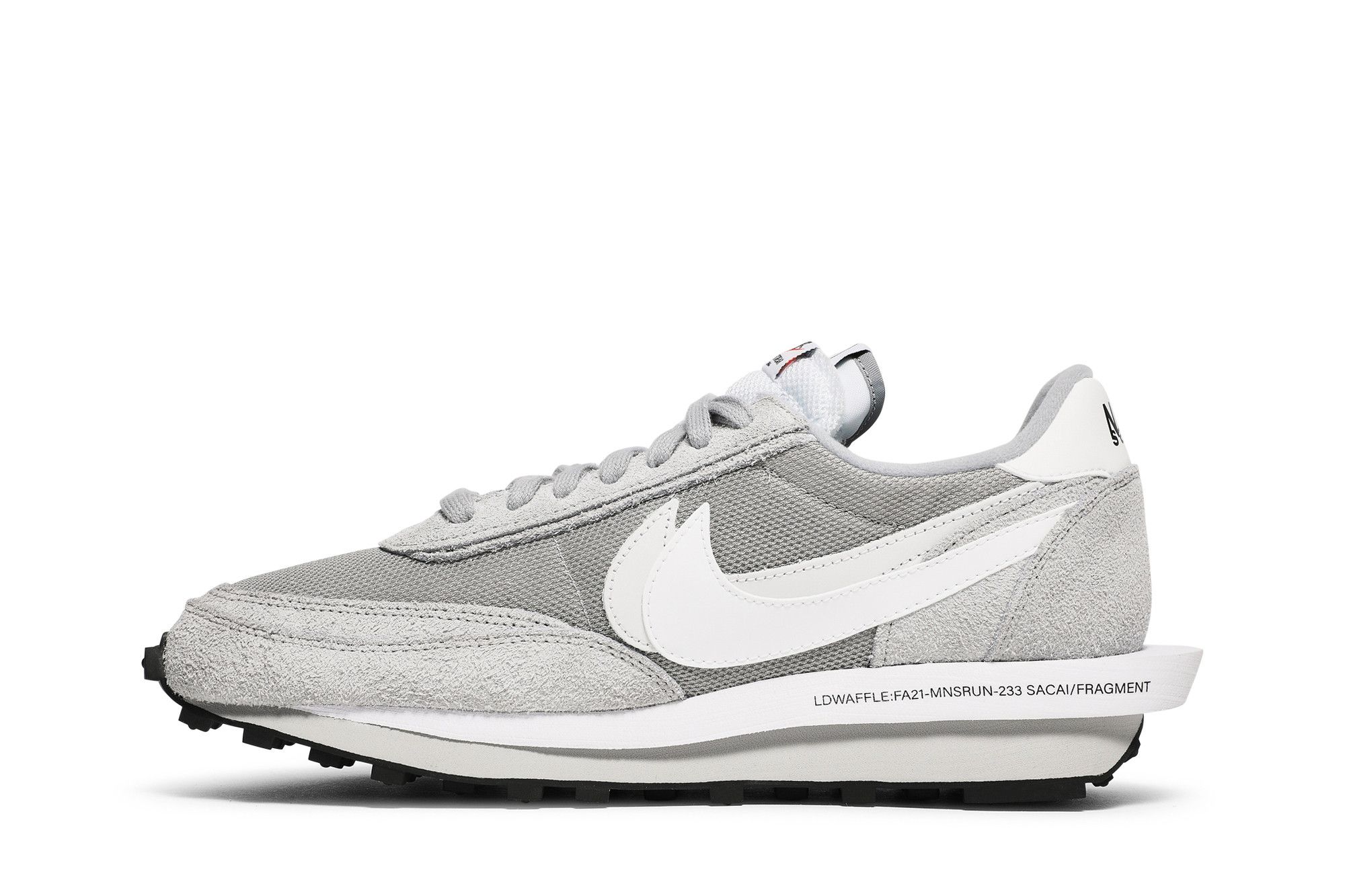 Shop Fragment Design x sacai x Nike LDV Waffle 'Light Smoke Grey' DH2684-001