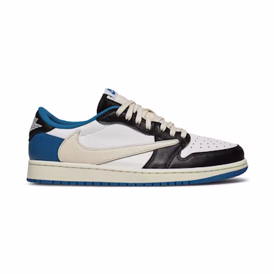 Fragment Design Travis Jordan 1 Retro Low 'Military Blue'