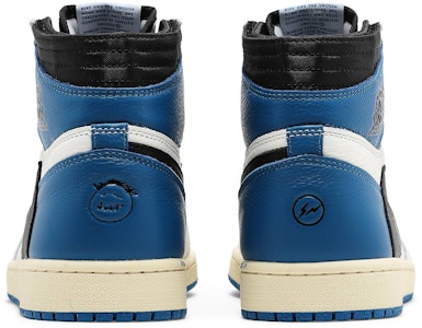 Fragment Design x Travis Scott x Air Jordan 1 Retro High 'Biru Tentera' DH3227-105 Details for Fragment Design x Travis Scott x Air Jordan 1 Retro High 'Biru Tentera' DH3227-105