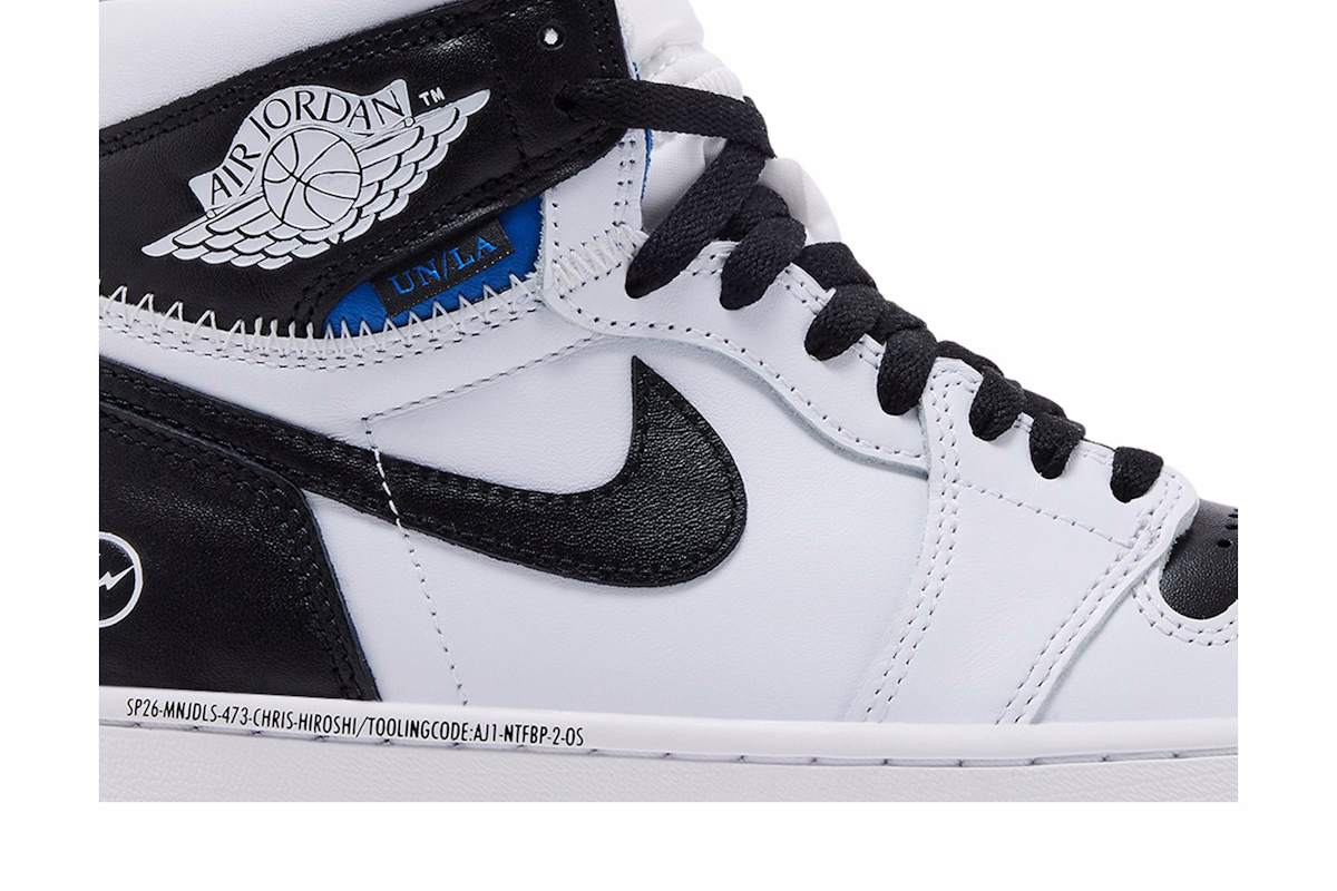 Fragment Design x Union x Jordan x Air Jordan Air 1 Retro High OG SP 'White Black'
