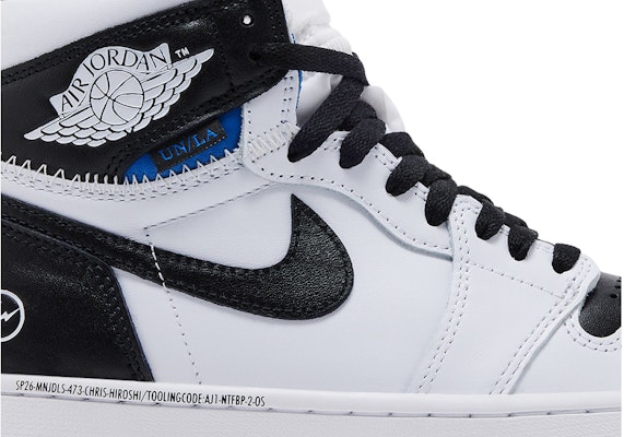Fragment Design 聯名 Union Jordan Air Jordan 1 Retro High OG SP ''白黑'' II7282-100 Order Fragment Design 聯名 Union Jordan Air Jordan 1 Retro High OG SP ''白黑'' II7282-100