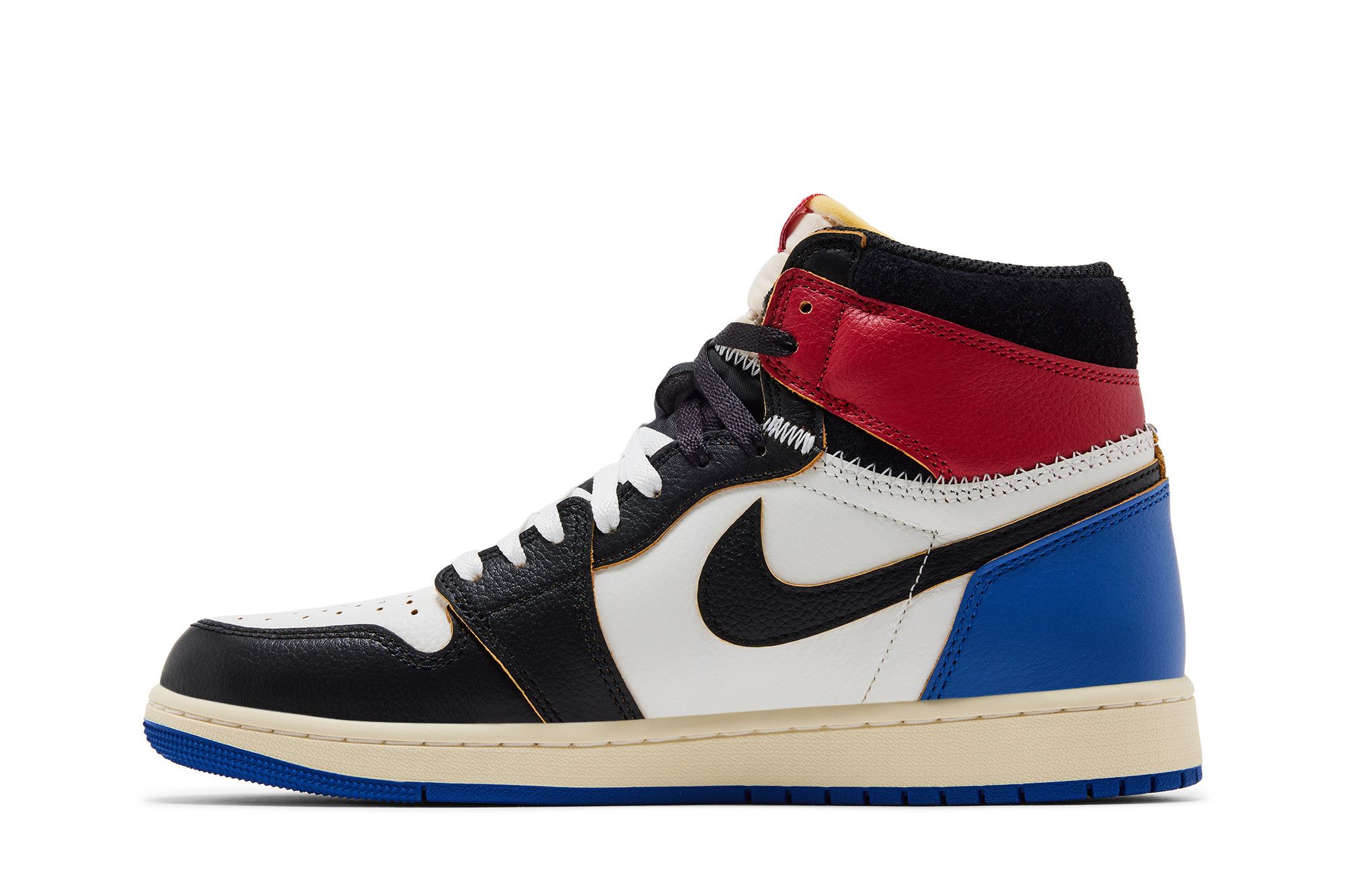 Shop Fragment Design x Union x Air Jordan 1 Retro High OG ''Varsity Red Sport Royal'' IO7847-002